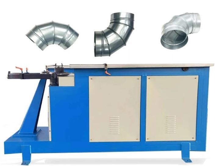 Mašina za izradu koljena okruglog vazdušnog kanala